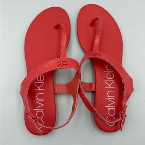 Ellie Women's Red Sandals